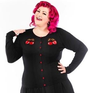 Sourpuss Cherries Cardigan